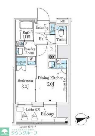 J.GRAN Court 浅草の物件間取画像
